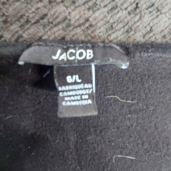 Jacob Charcoal Button-Up Cardigan - Picture 3 of 5